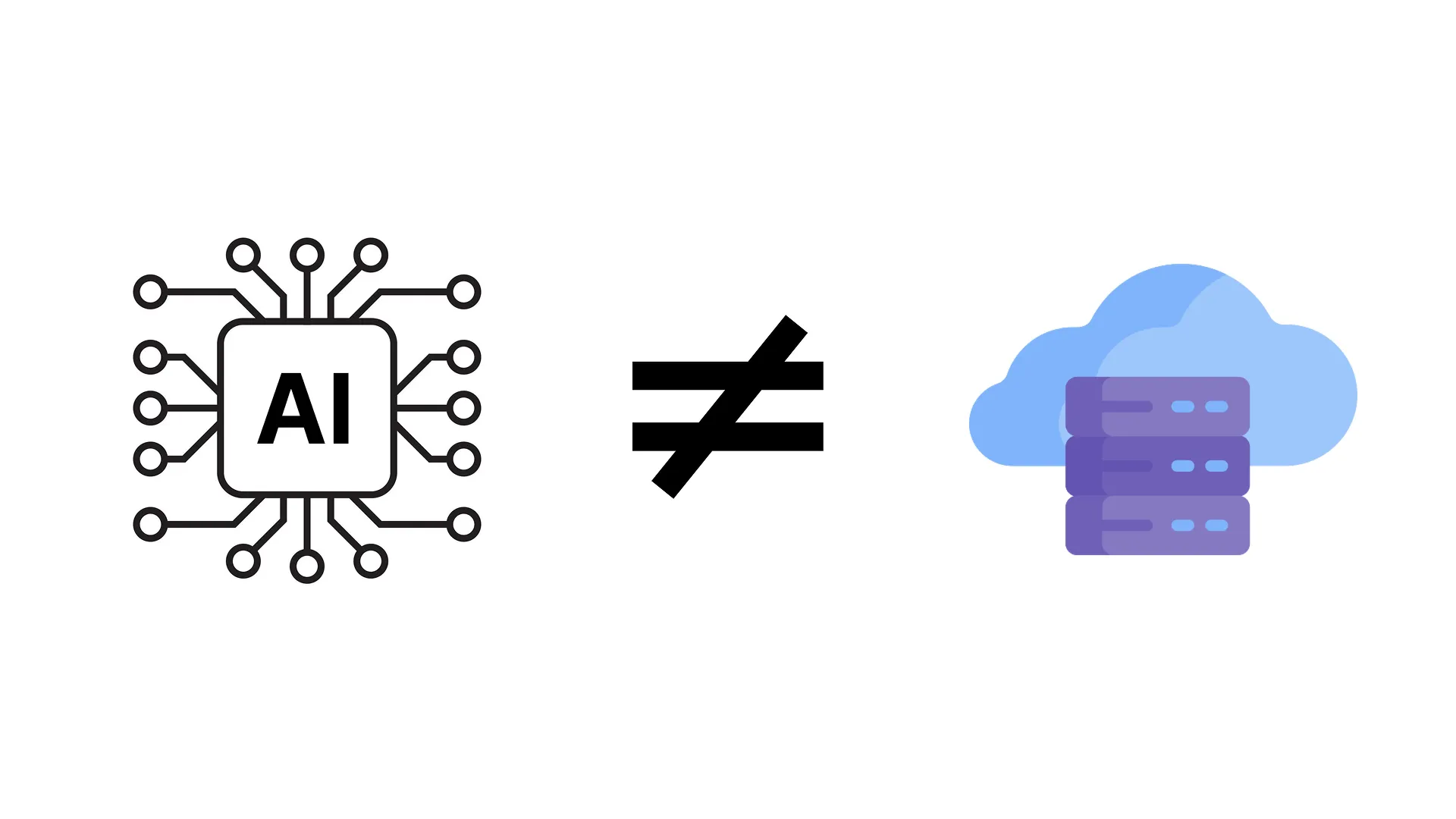 AI is not Cloud